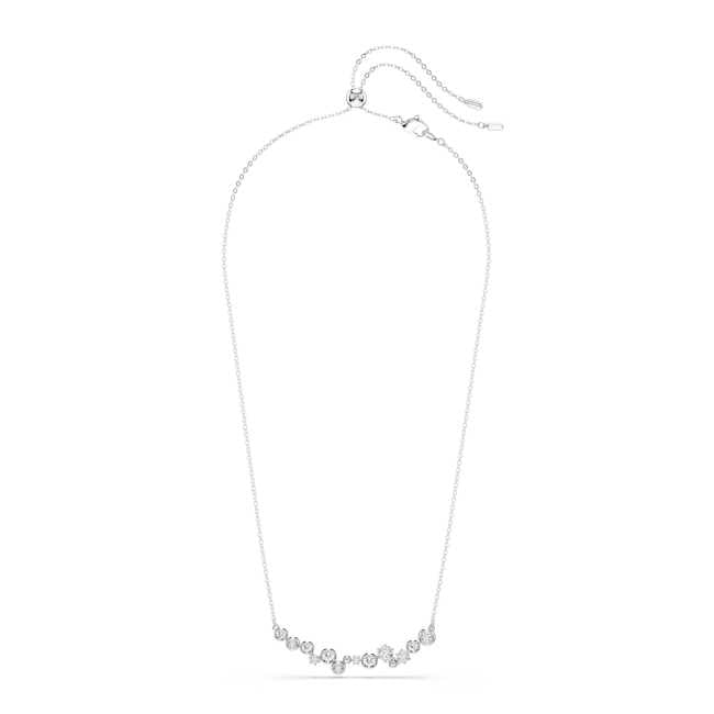Swarovski Constella Necklace – Mixed cuts, White, Rhodium plated