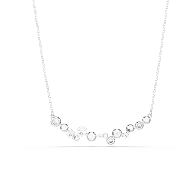 Swarovski Constella Necklace – Mixed cuts, White, Rhodium plated
