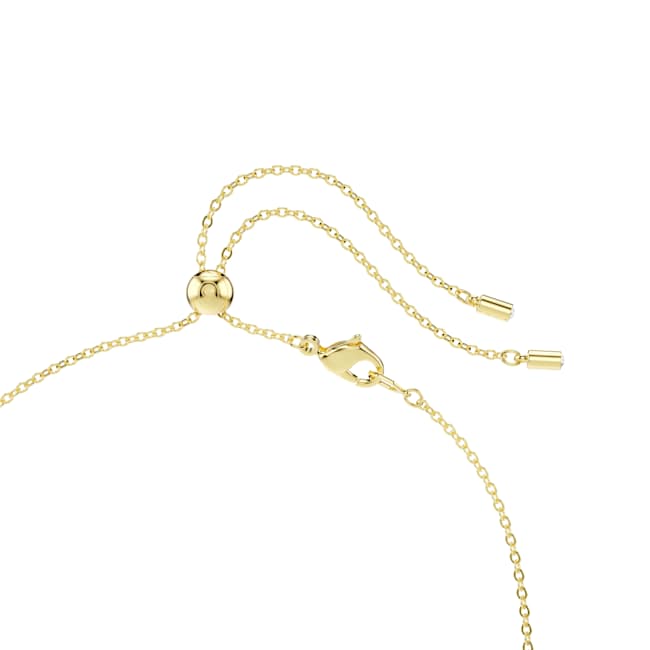 Swarovski Constella Necklace – Mixed cuts, Green, Gold-tone plated