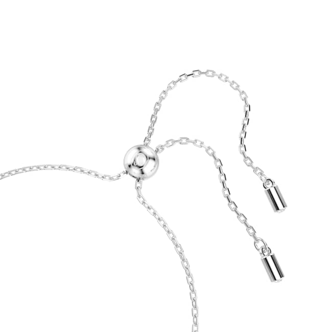 Swarovski Una Angelic Bracelet – Round cut, Double sided motifs, White, Rhodium plated