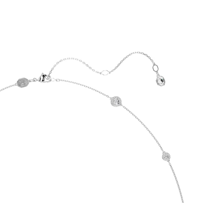 Swarovski Una Angelic Strandage – Round cut, White, Rhodium plated