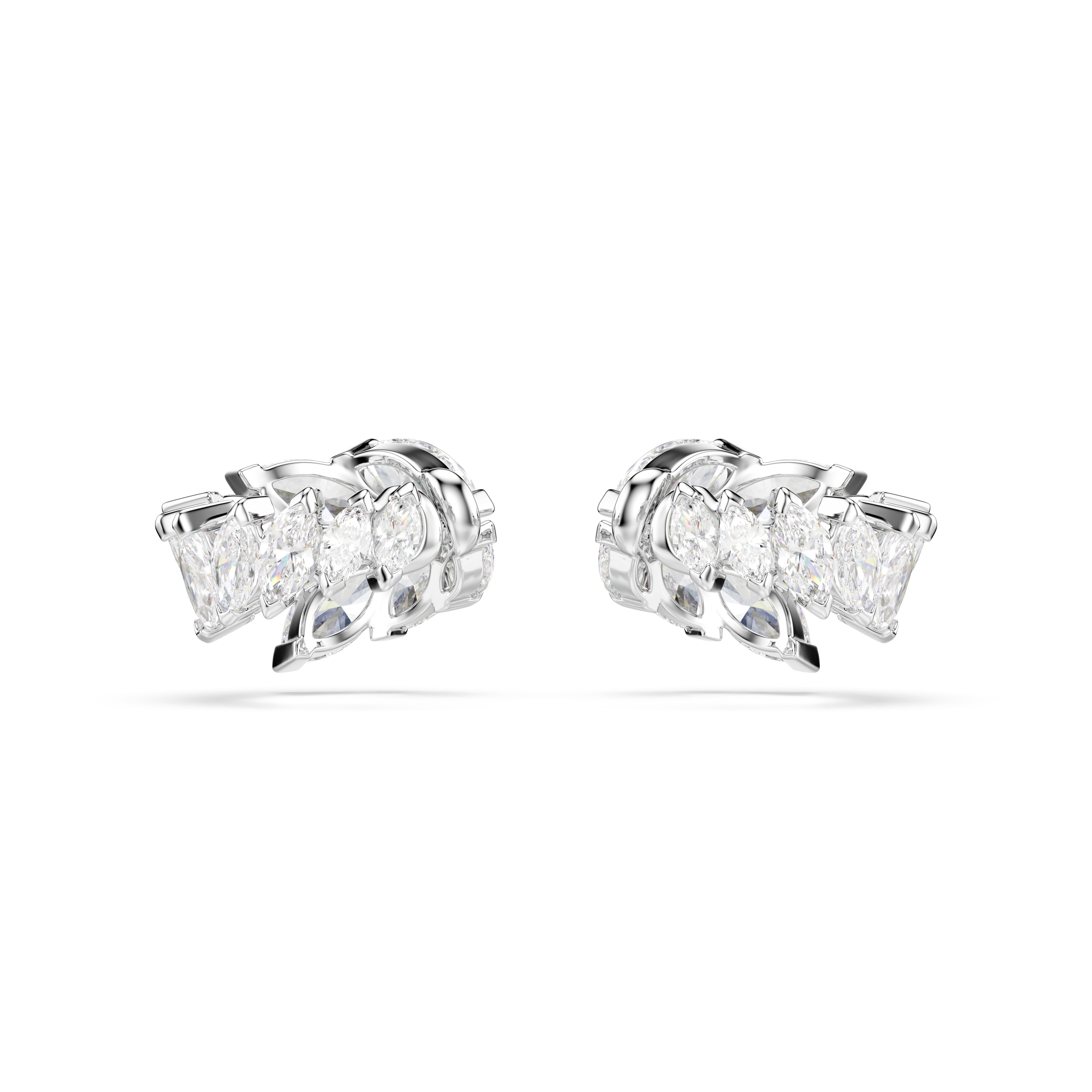 Swarovski Mesmera Ear Cuffs – Marquise cut, White, Rhodium plated
