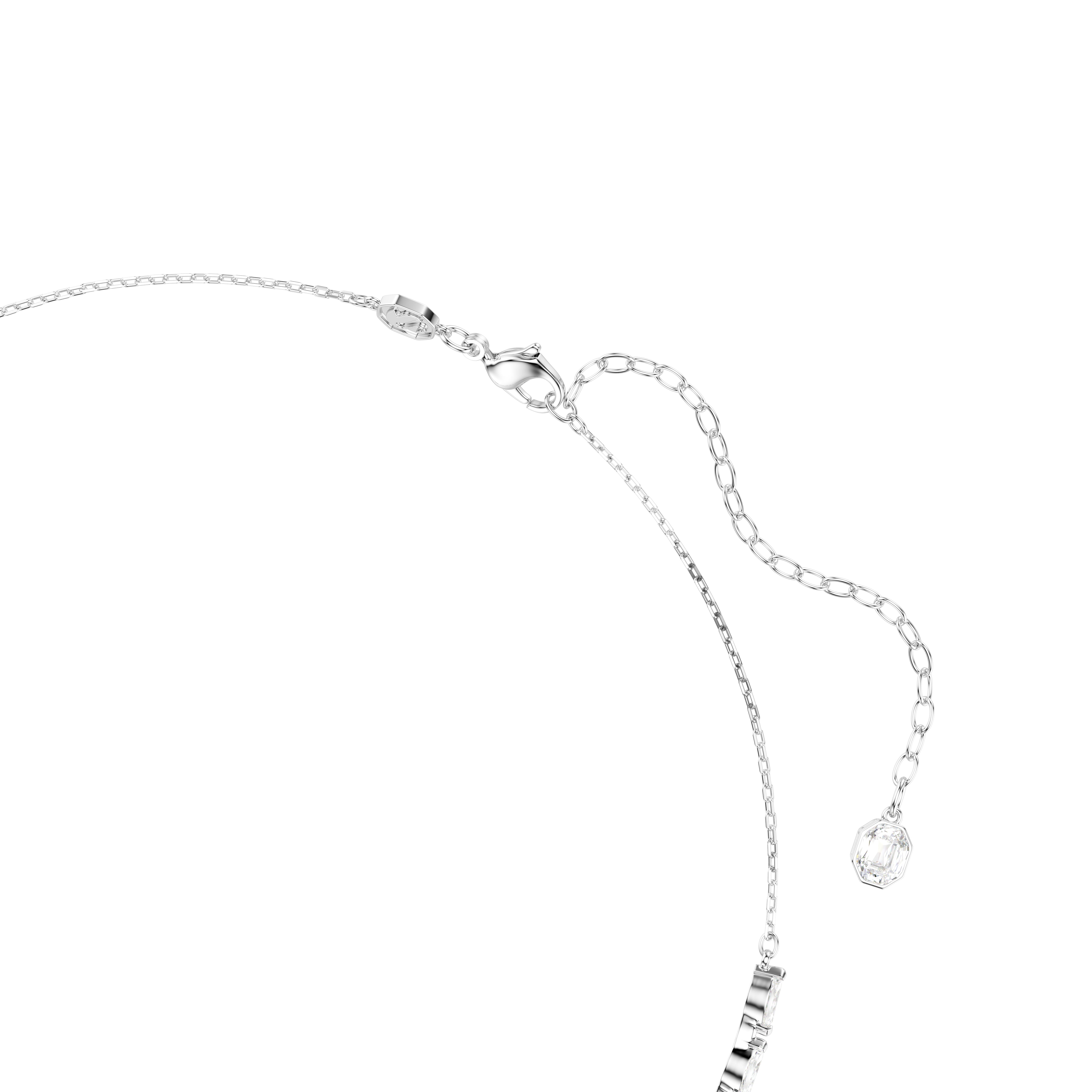Swarovski Mesmera Necklace – Marquise cut, White, Rhodium plated