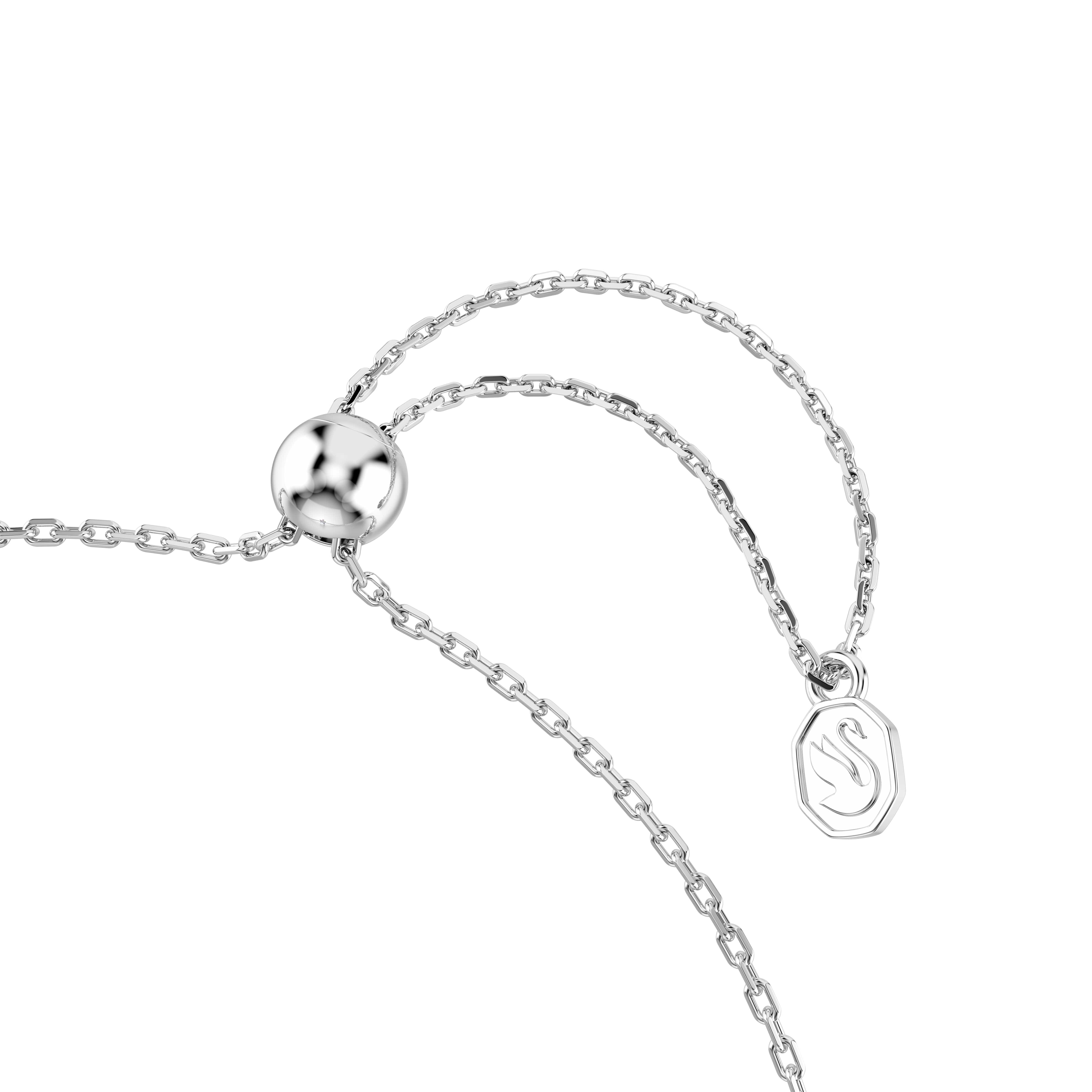 Swarovski Ariana Grande x Swarovski Bracelet – Mixed cuts, Flower, Multicolored, Rhodium plated