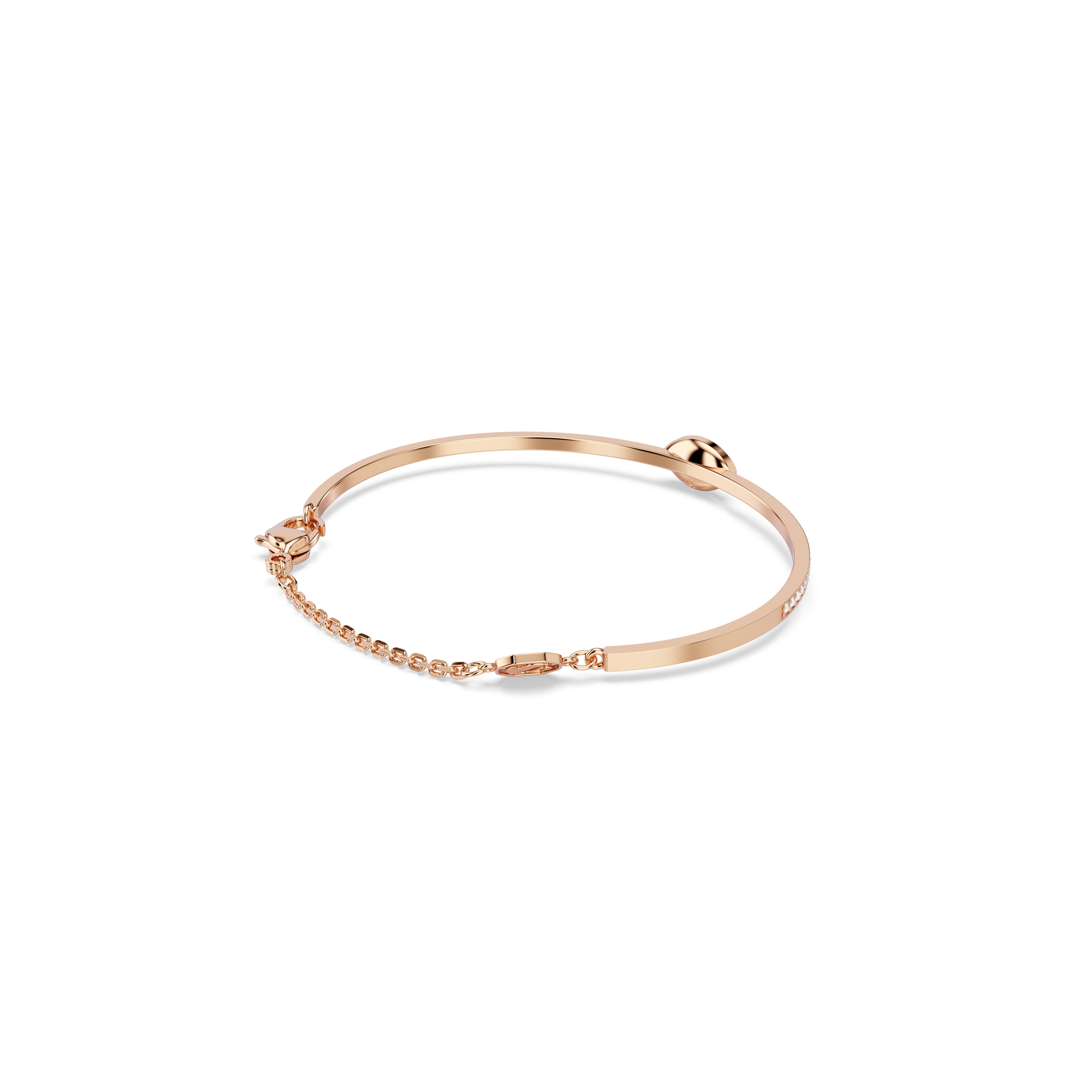 Swarovski Symbolica Bangle – Eye, Multicolored, Rose gold-tone plated