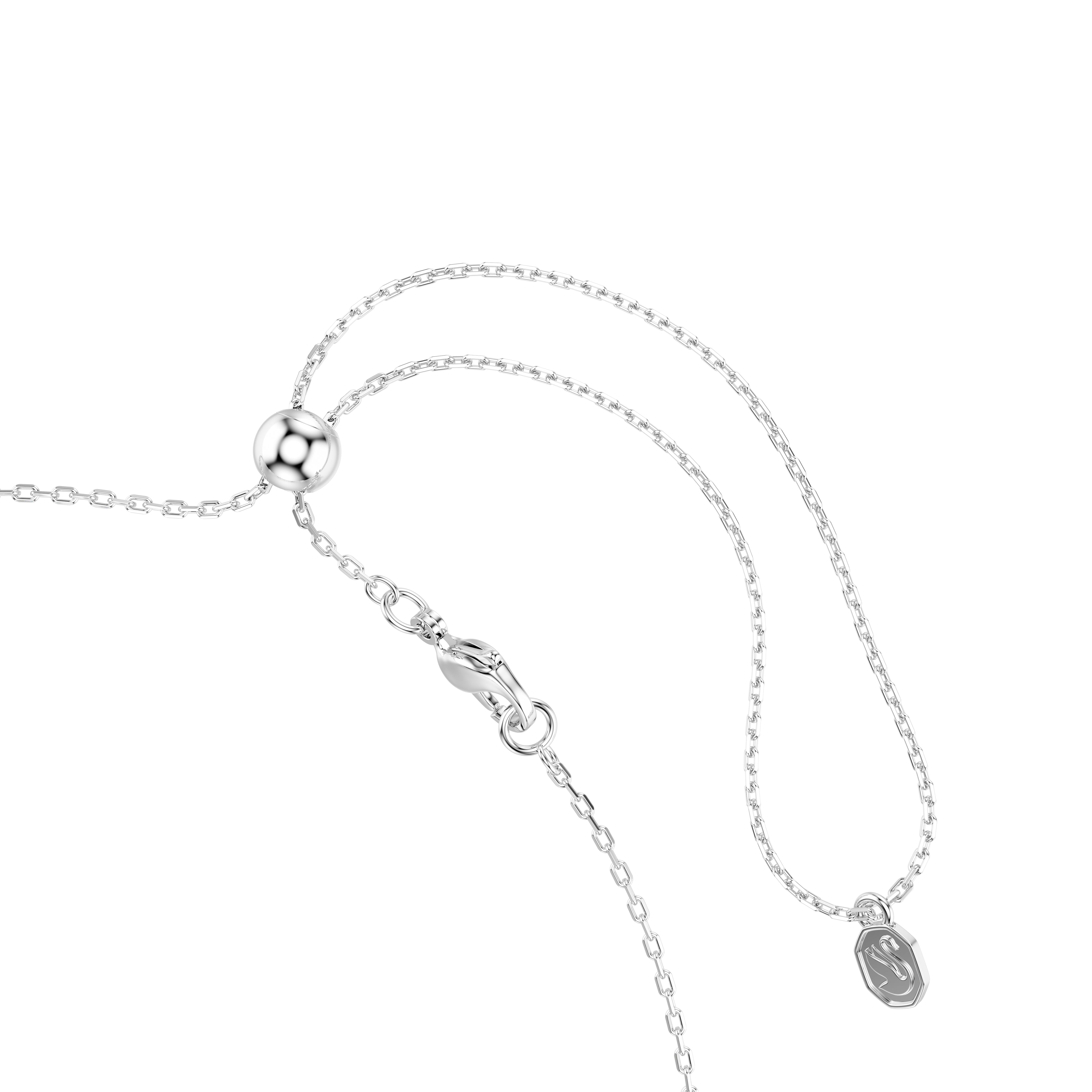 Swarovski Mesmera Choker – Marquise cut, White, Rhodium plated
