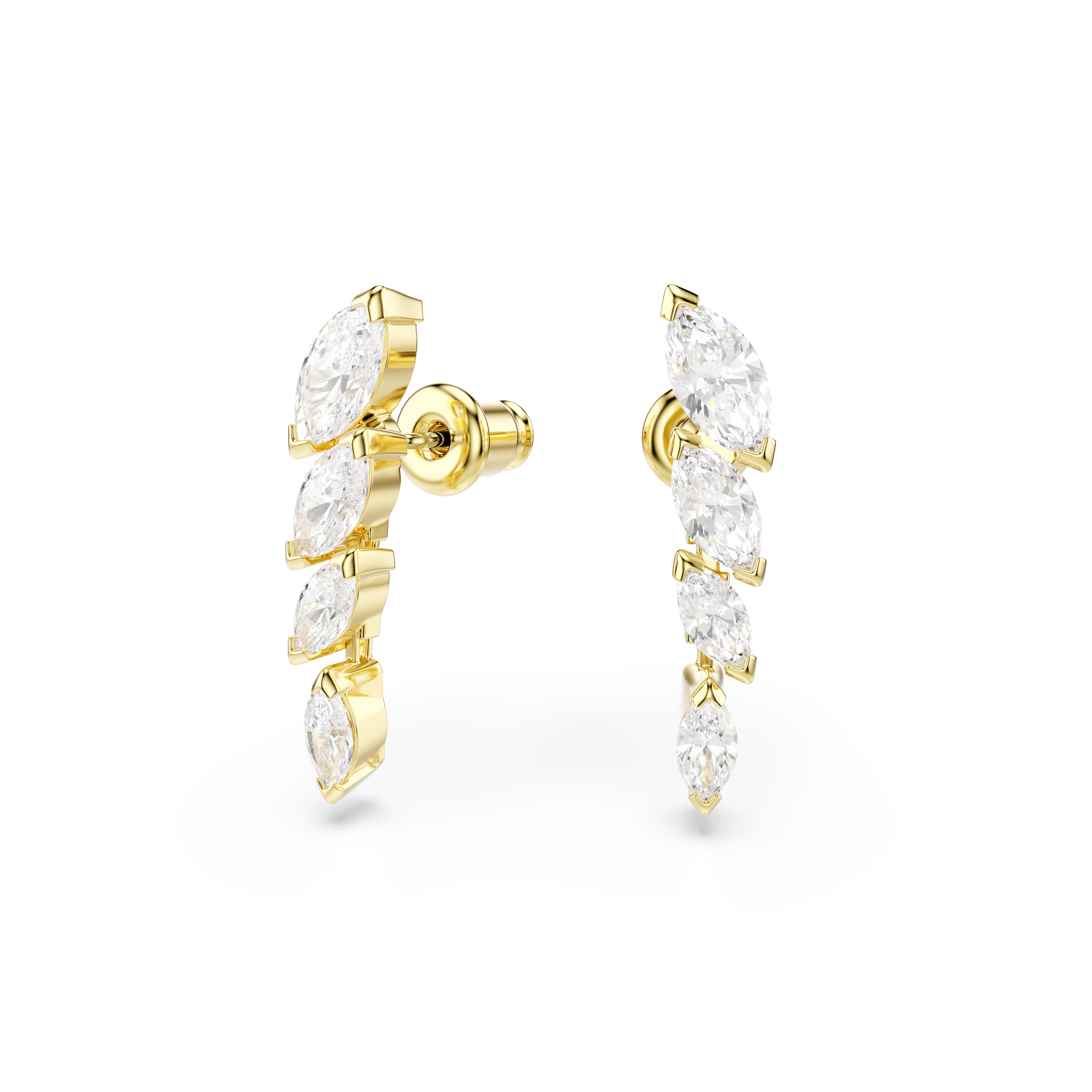 Swarovski Mesmera Set Set (2) – Marquise cut, White, 18K gold finish