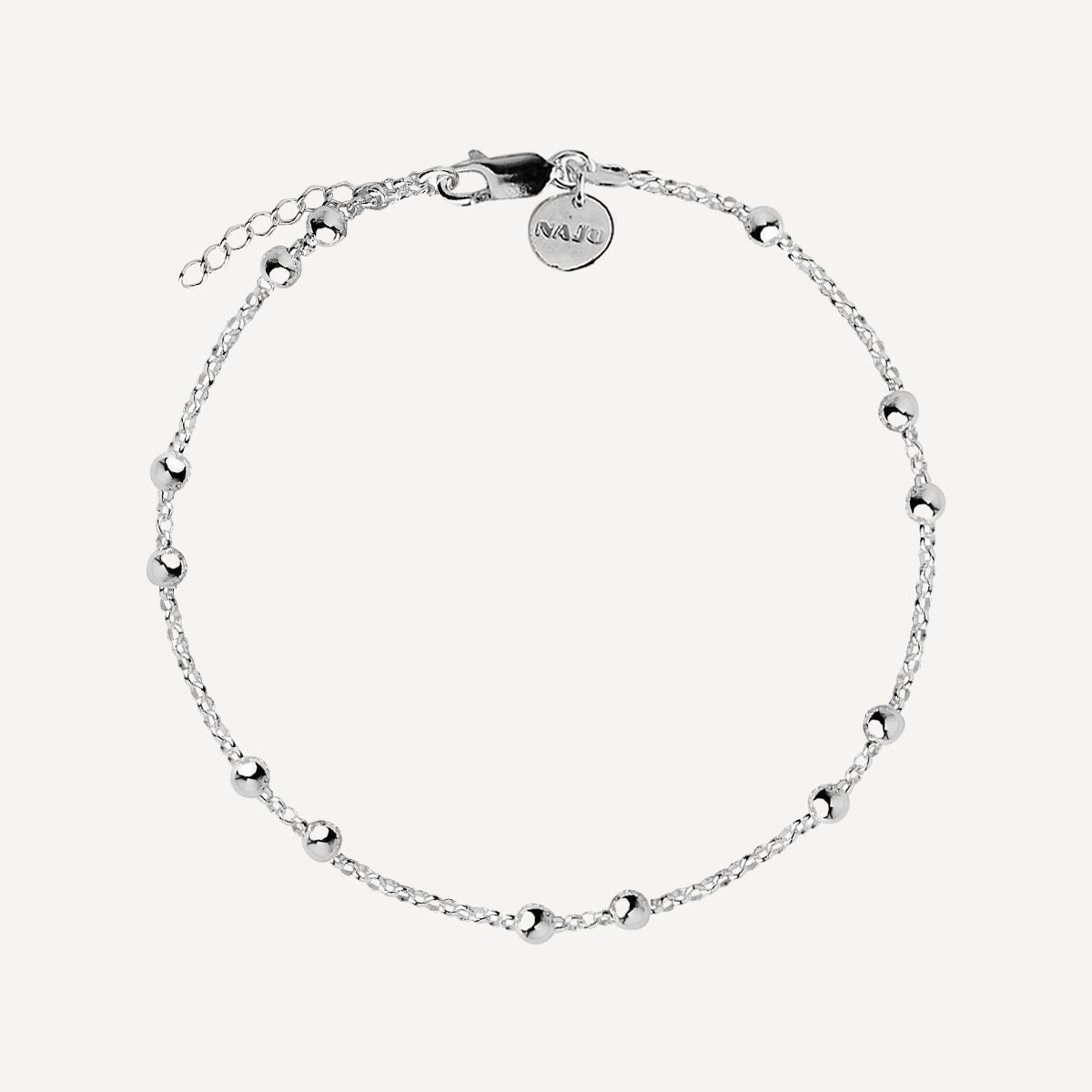 Najo Mattina Anklet - Sterling Silver