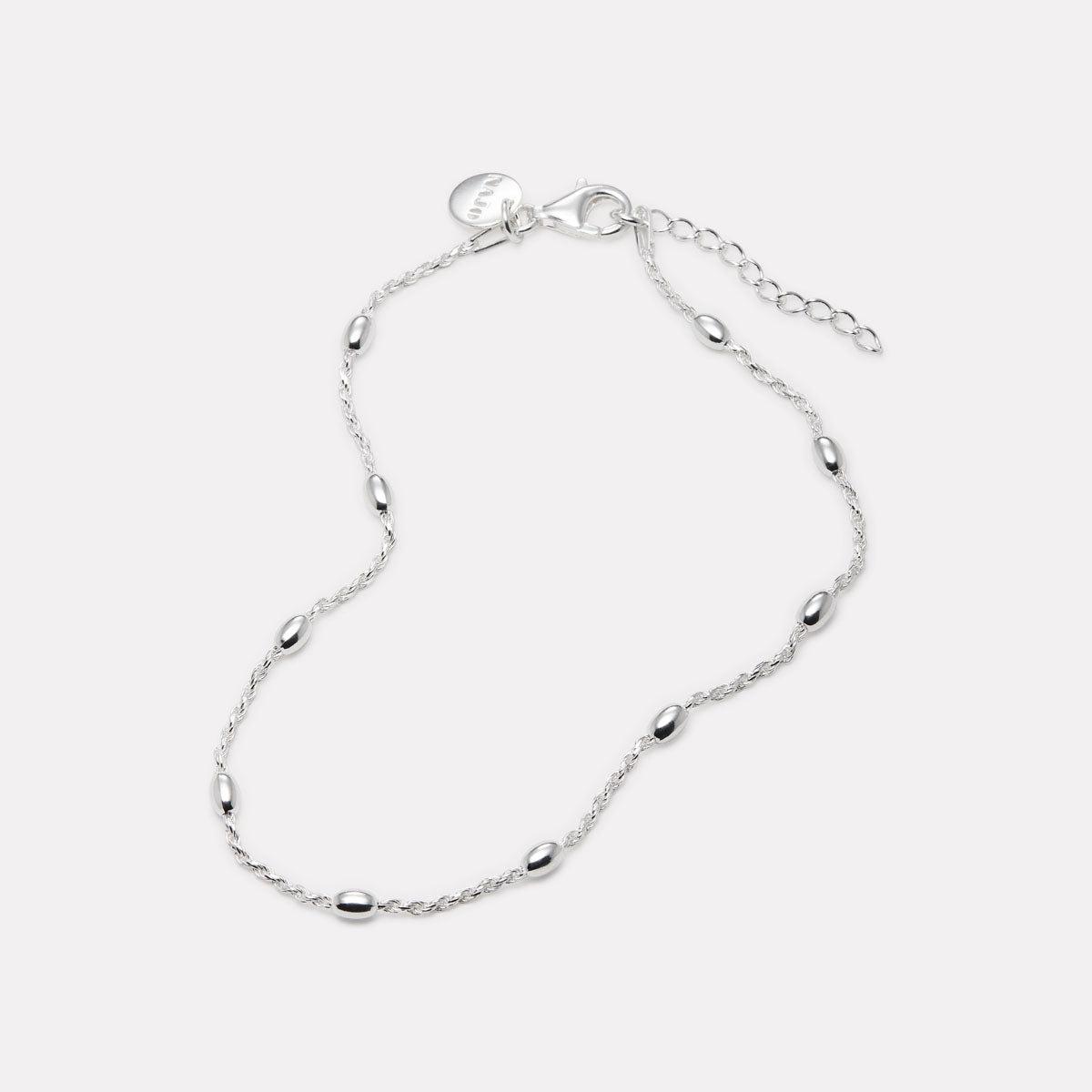 Najo Cassiopeia Silver Anklet (23cm+ext)