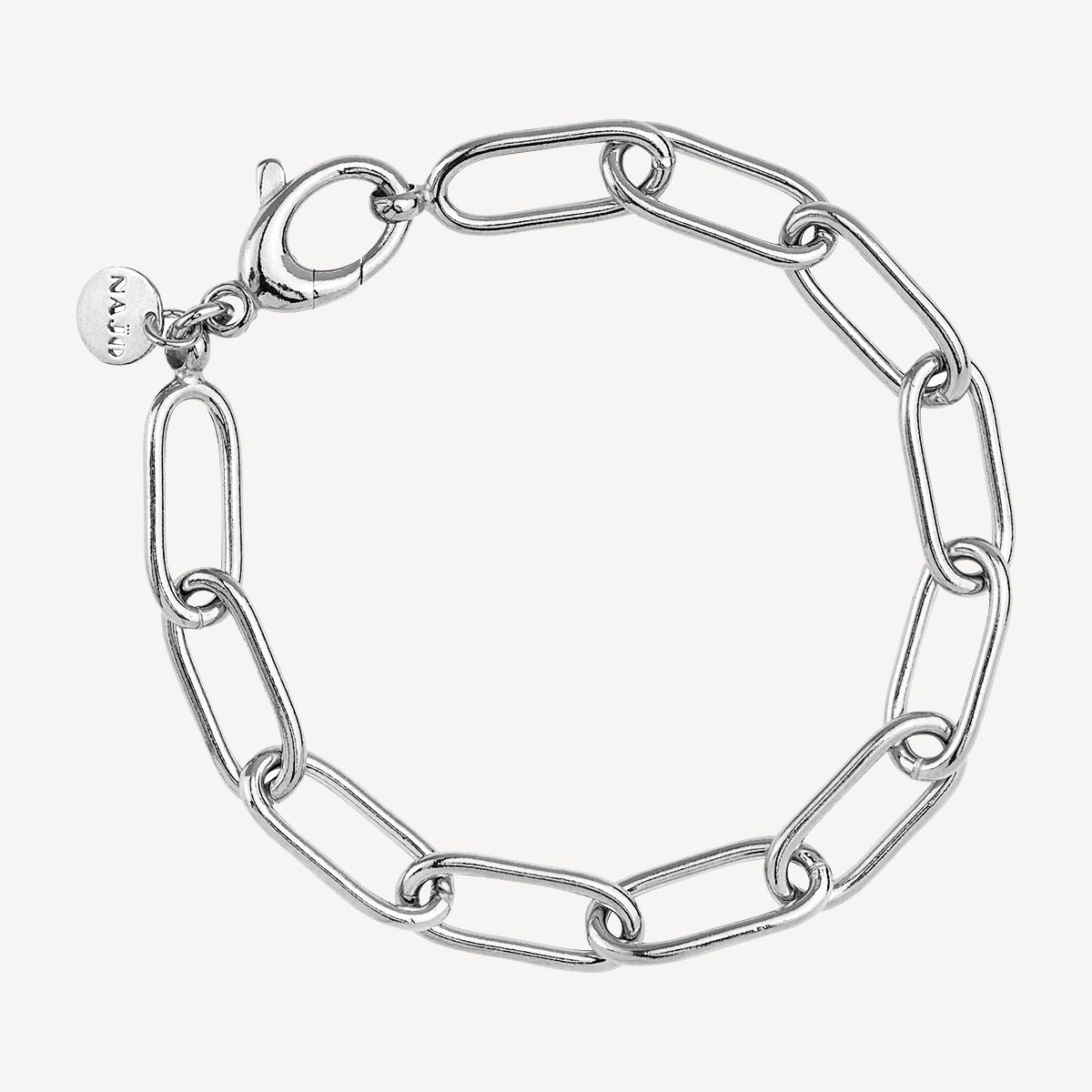 Najo Vista Large Link Bracelet - Sterling Silver
