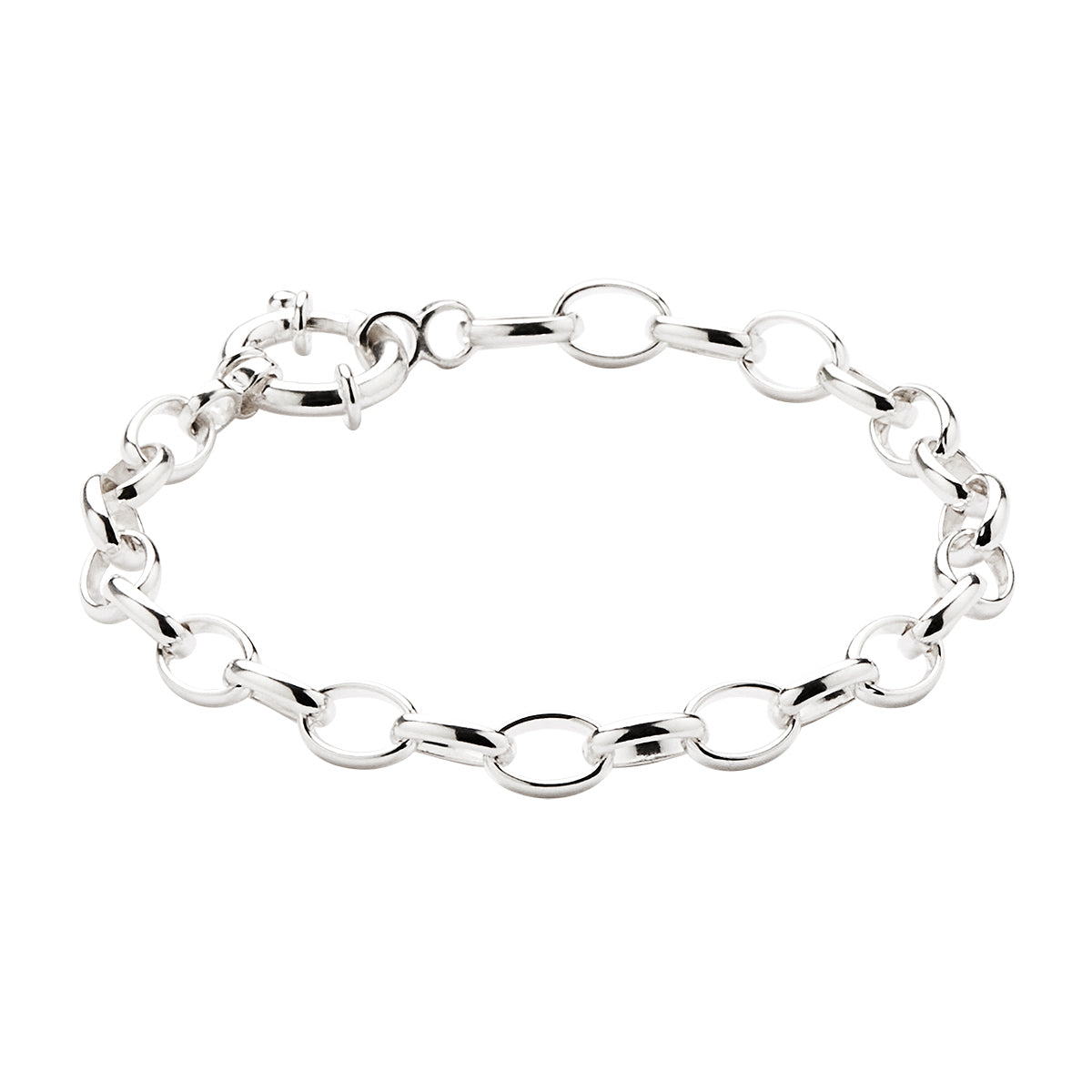 NAJO Mermaid Silver Bracelet (20.5cm)