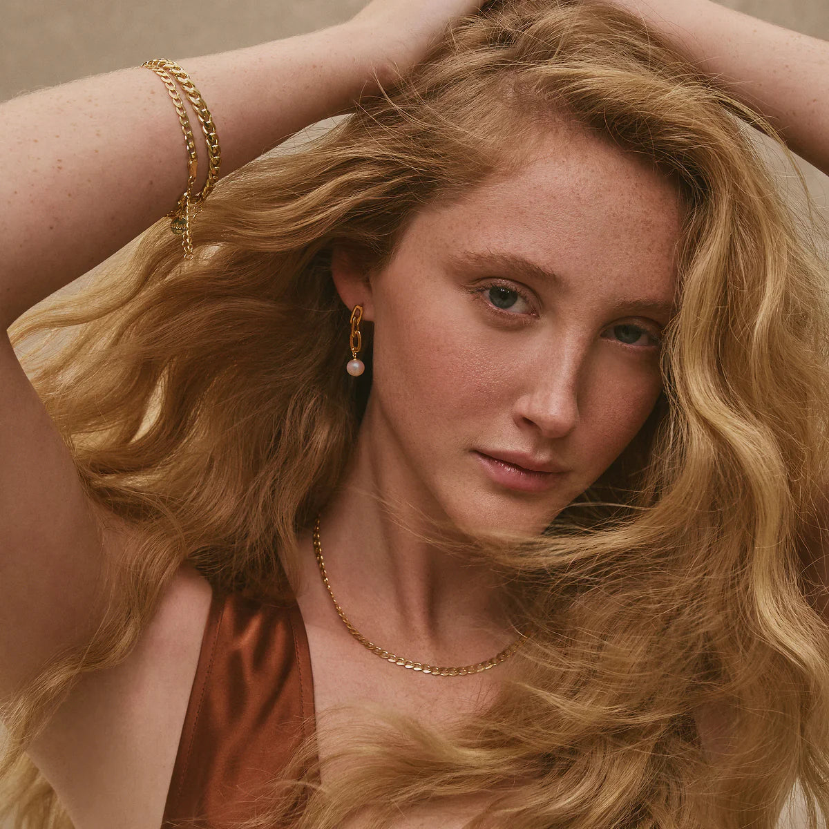 Najo The Marchioness Chain Grande Bracelet - Yellow Gold