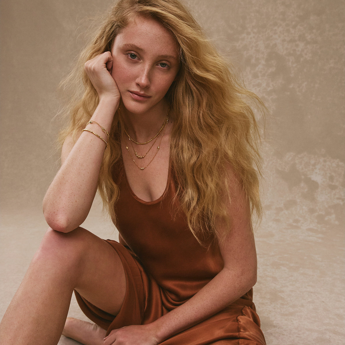 Najo Quadrille Bracelet - Yellow Gold