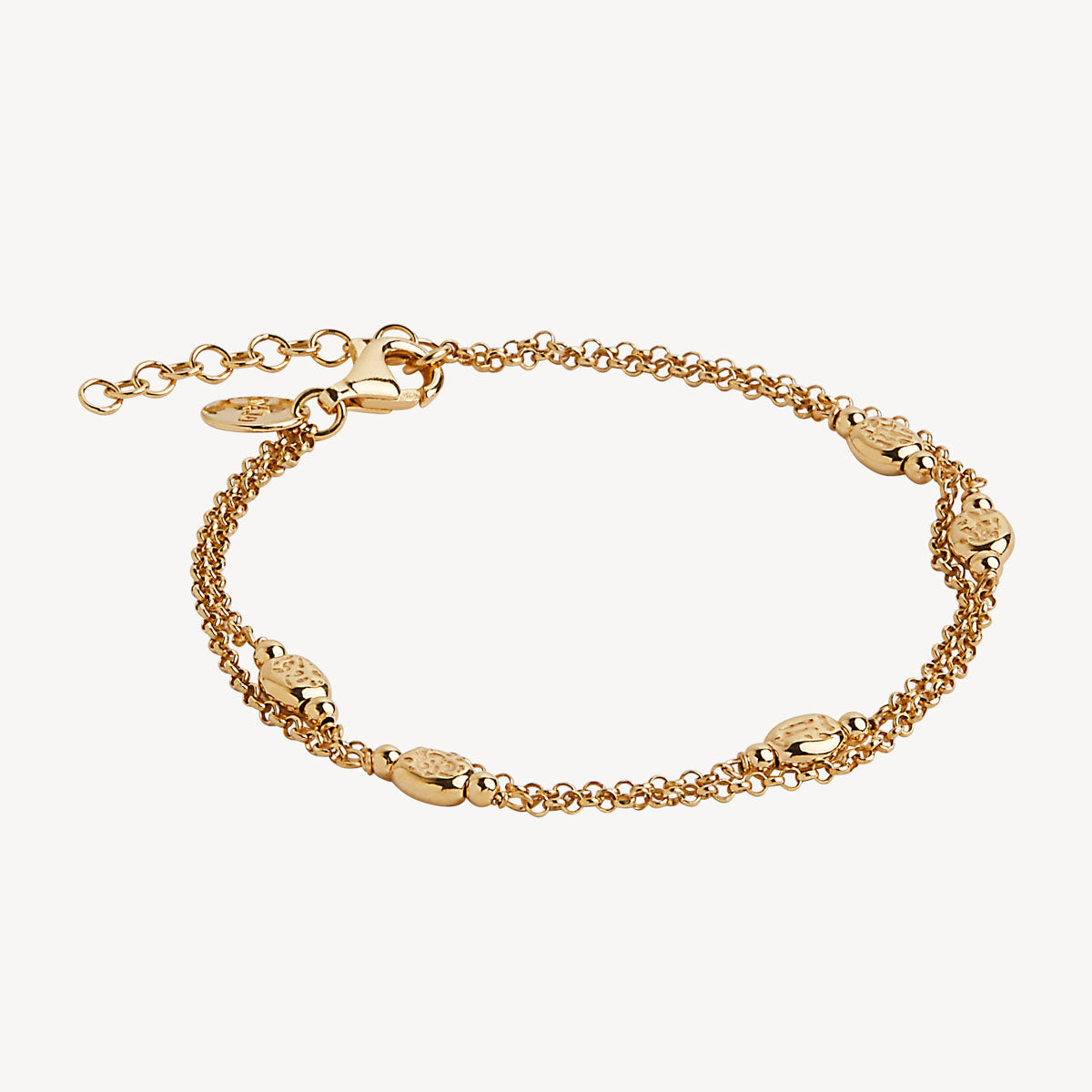 Najo Volare Layered Bracelet - Yellow Gold