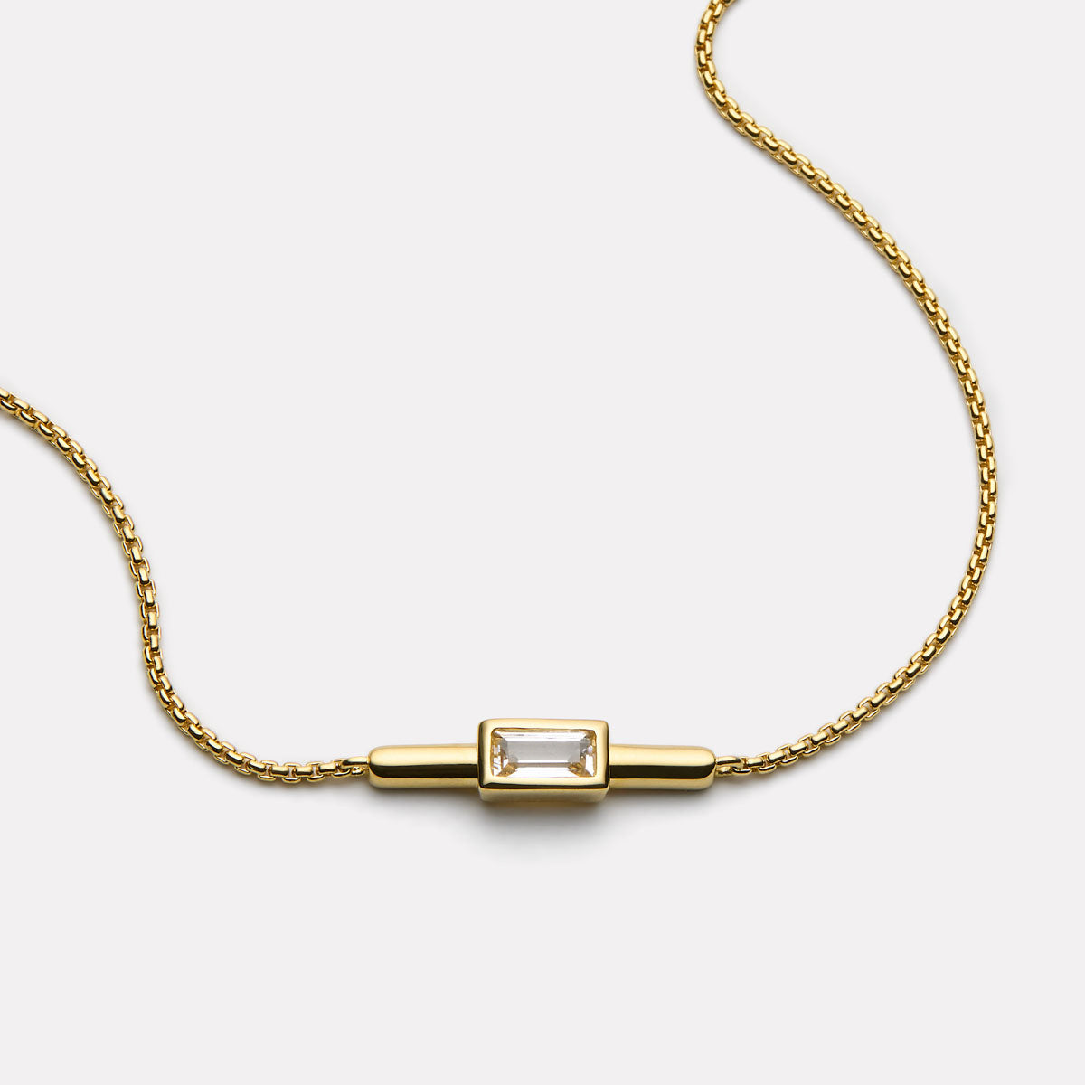 Najo Skye Cubic Zirconia Bracelet - Yellow Gold