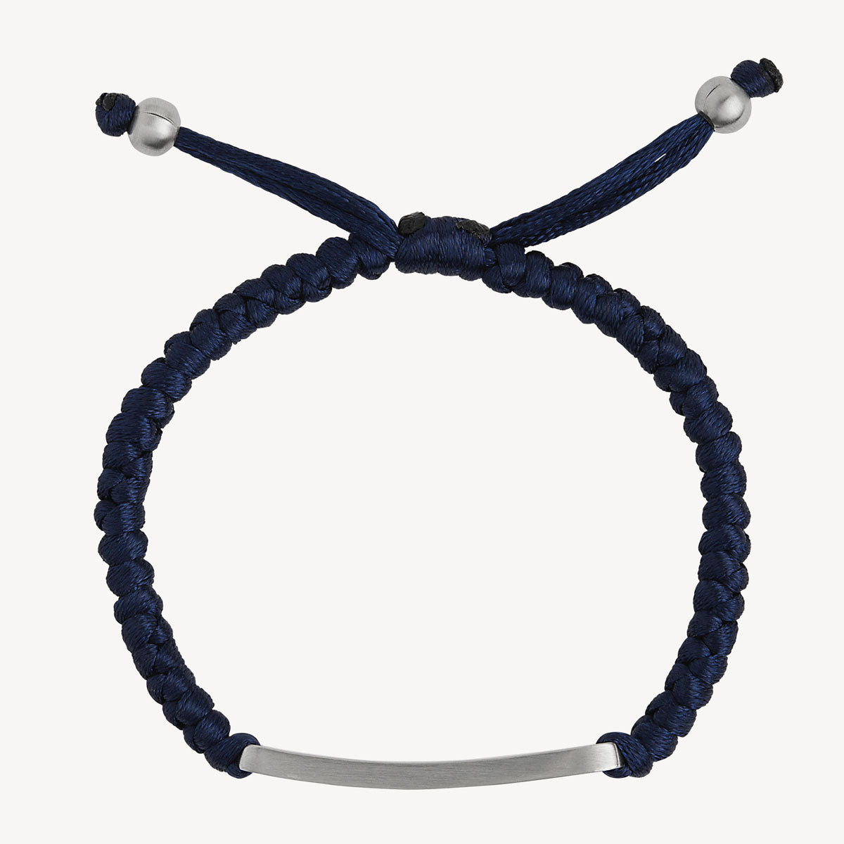Najo Elemental Men’s Cord Identity Bracelet - Navy
