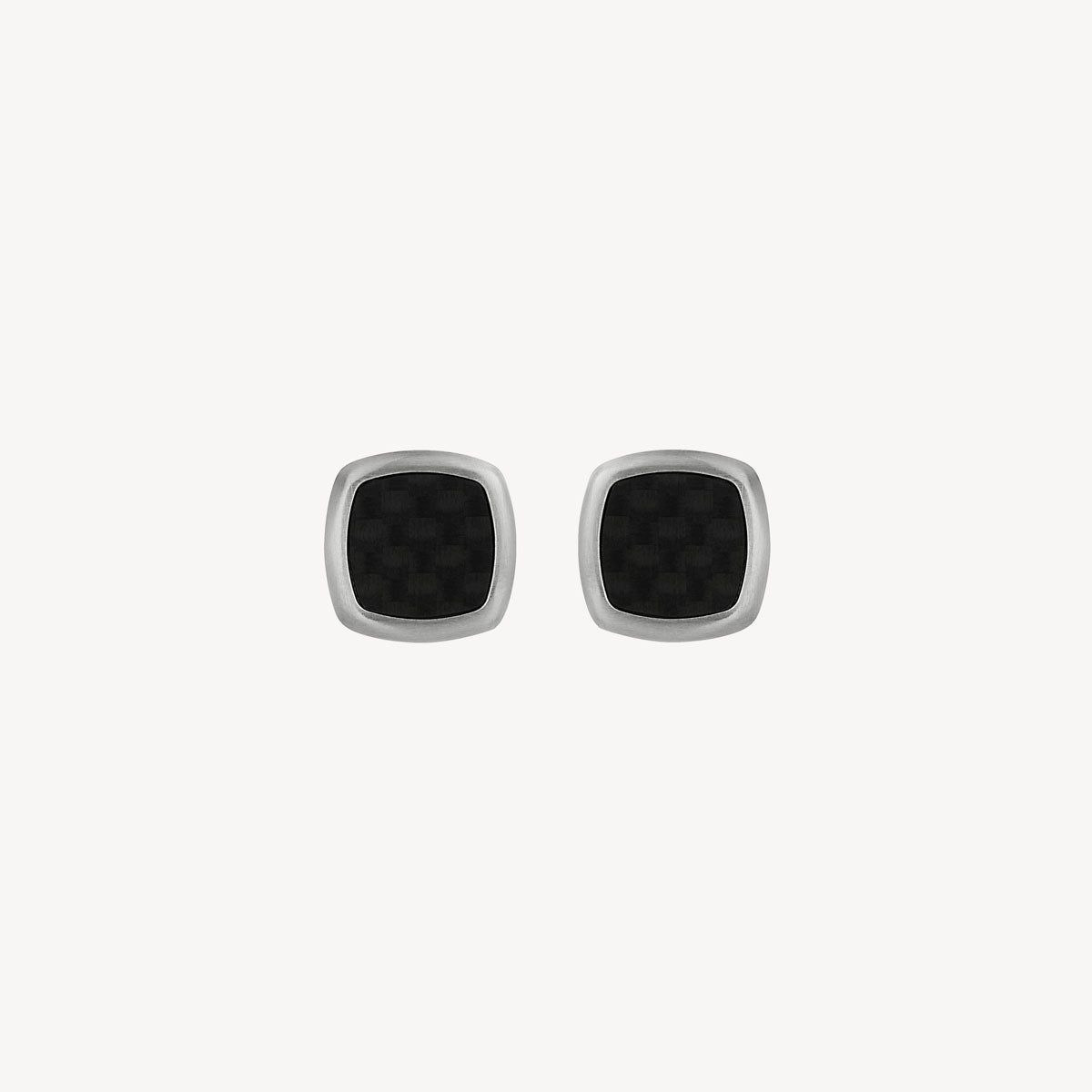 Najo Aviator Carbon Fibre and Steel Cufflinks