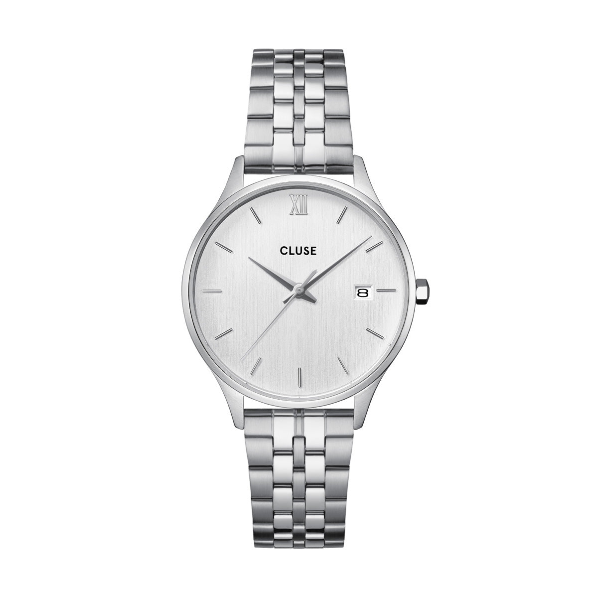 CLUSE Minuit Date Full Silver Link