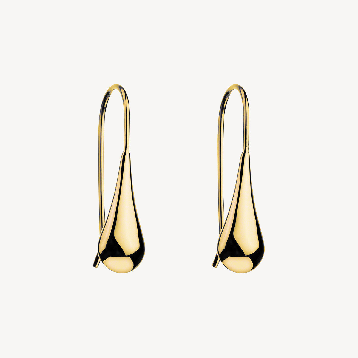 Najo My Silent Tears Earring - Yellow Gold