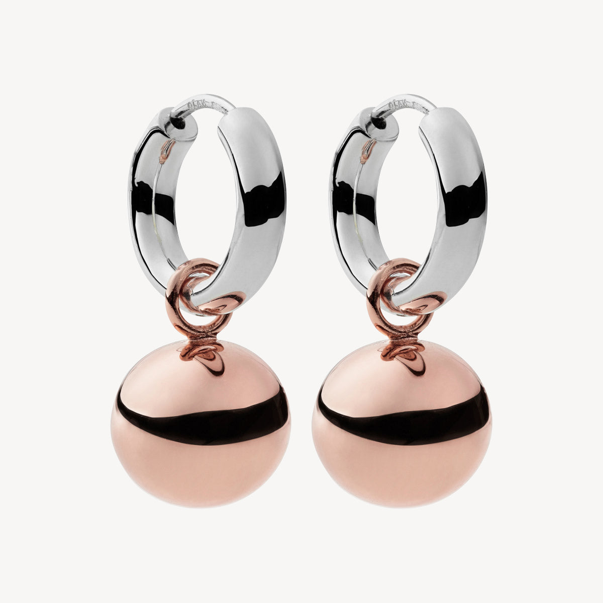 Najo Shayla Earring - Sil/Rose Gold