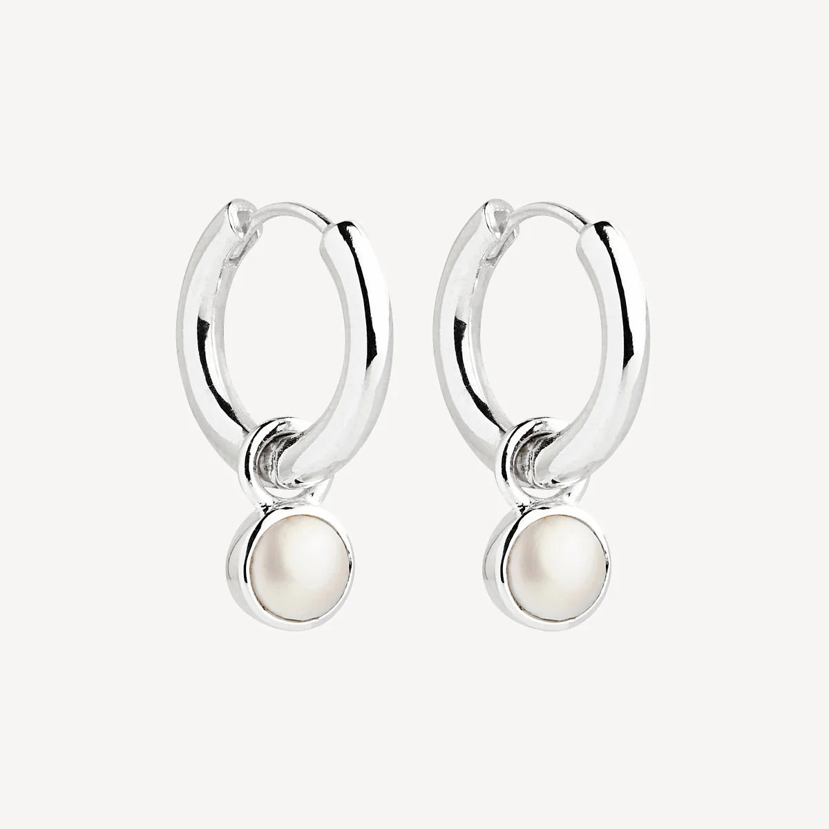 Najo Heavenly Pearl Earring - Sterling Silver