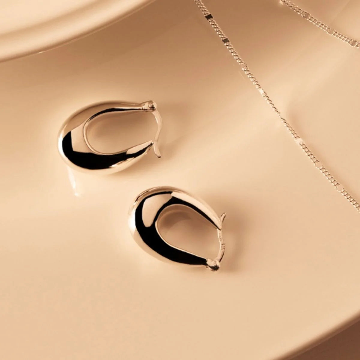 Najo Cloudland Hoop Earring - Sterling Silver