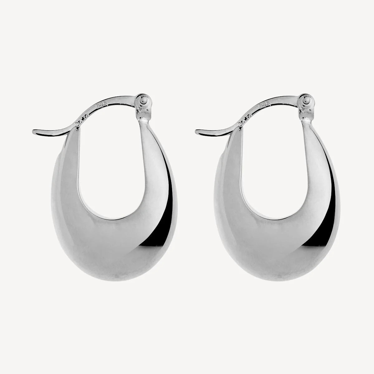Najo Cloudland Hoop Earring - Sterling Silver