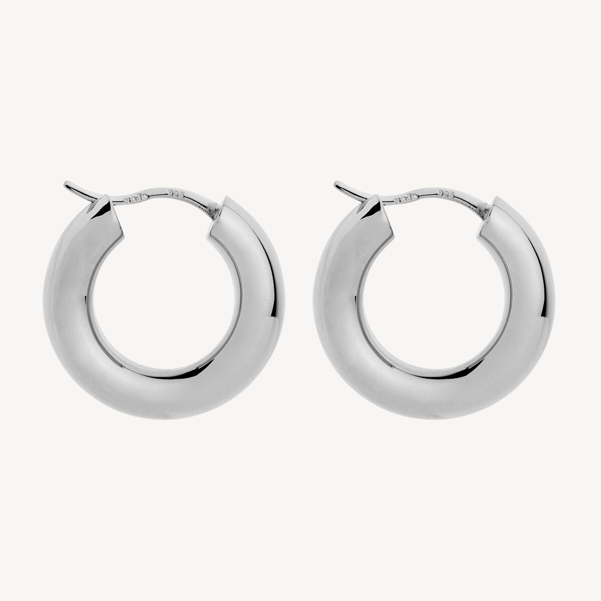 Najo Cocoon Hoop Earring - Sterling Silver