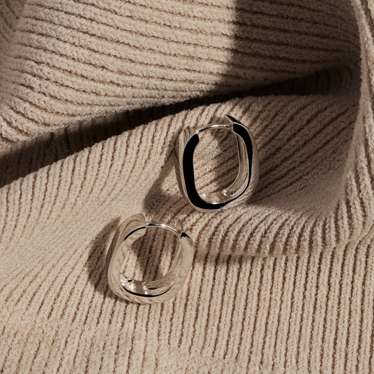Najo Elysium Hoop Earring - Sterling Silver