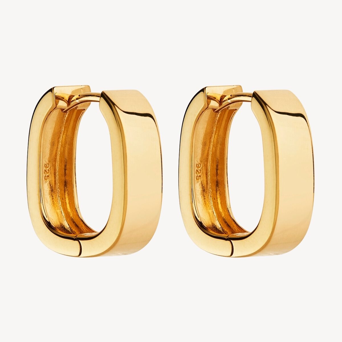 Najo Elysium Hoop Earring - Yellow Gold