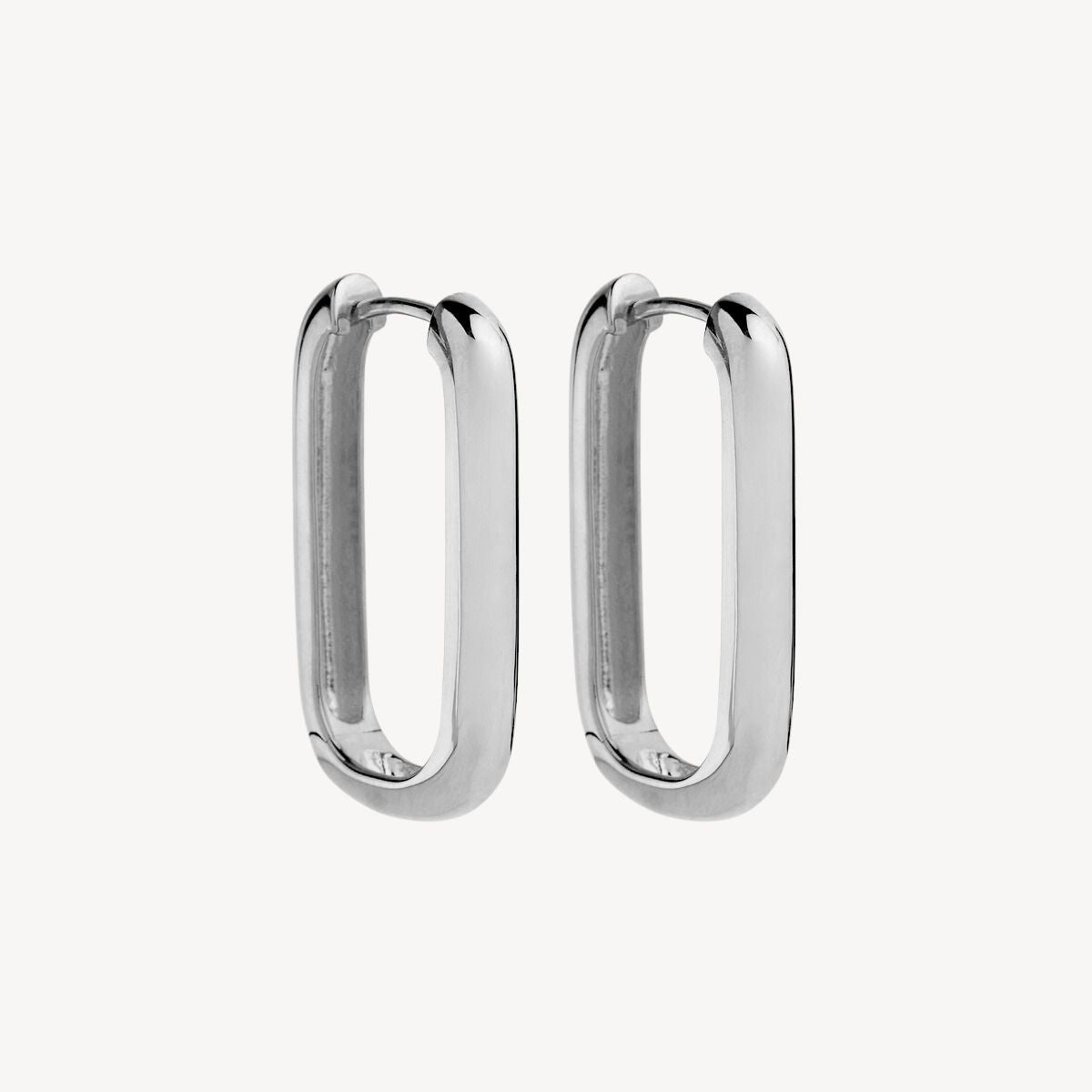 Najo Elemental Hoop Earring - Sterling Silver