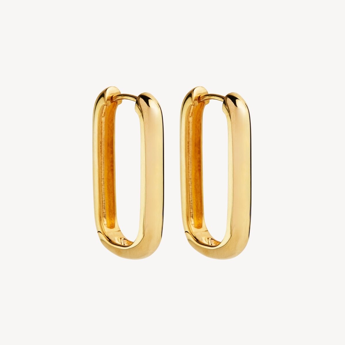Najo Elemental Hoop Earring - Yellow Gold
