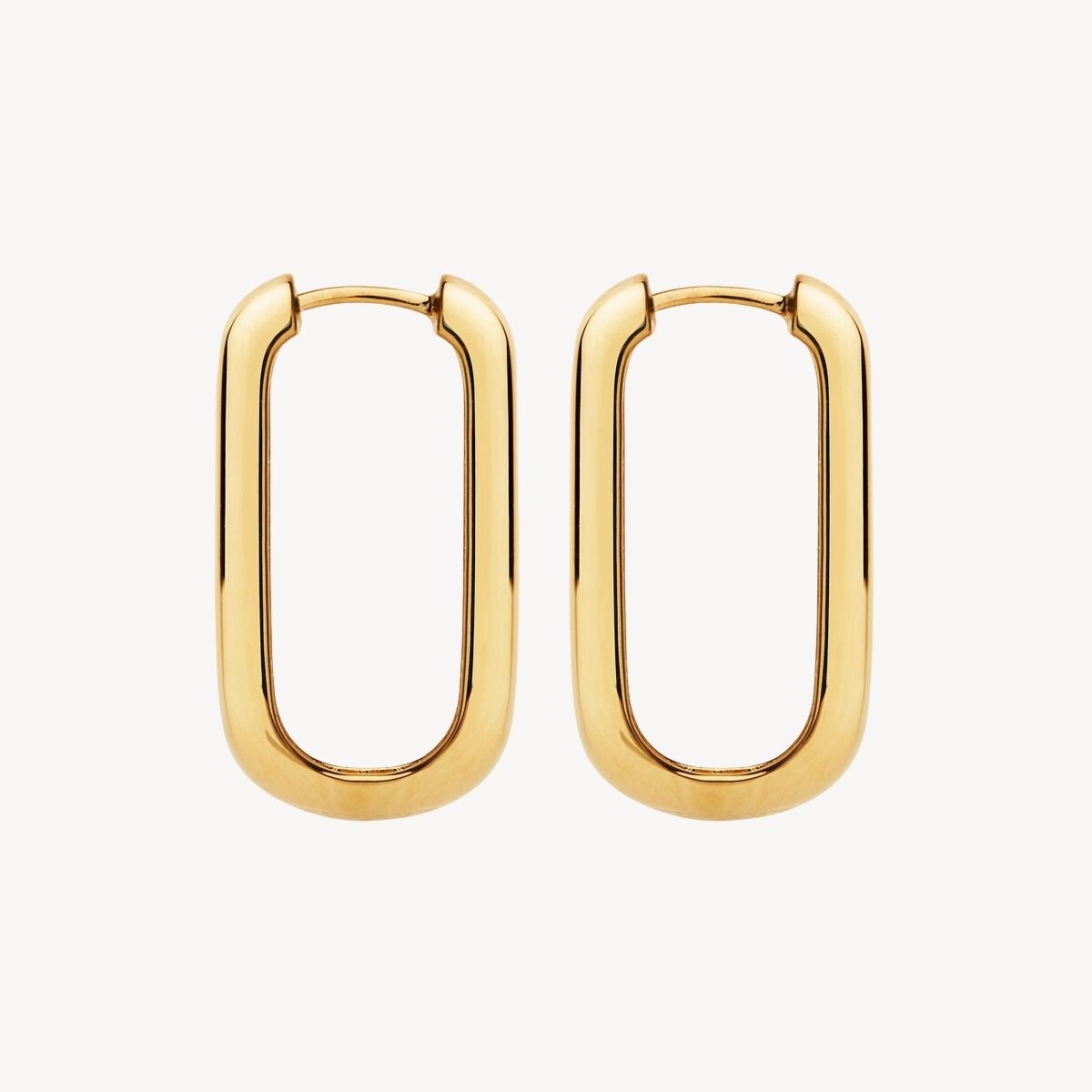 Najo Elemental Hoop Earring - Yellow Gold