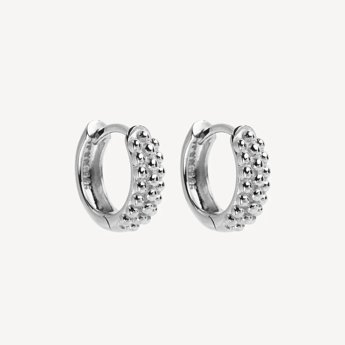Najo Chia Huggie Earring - Sterling Silver