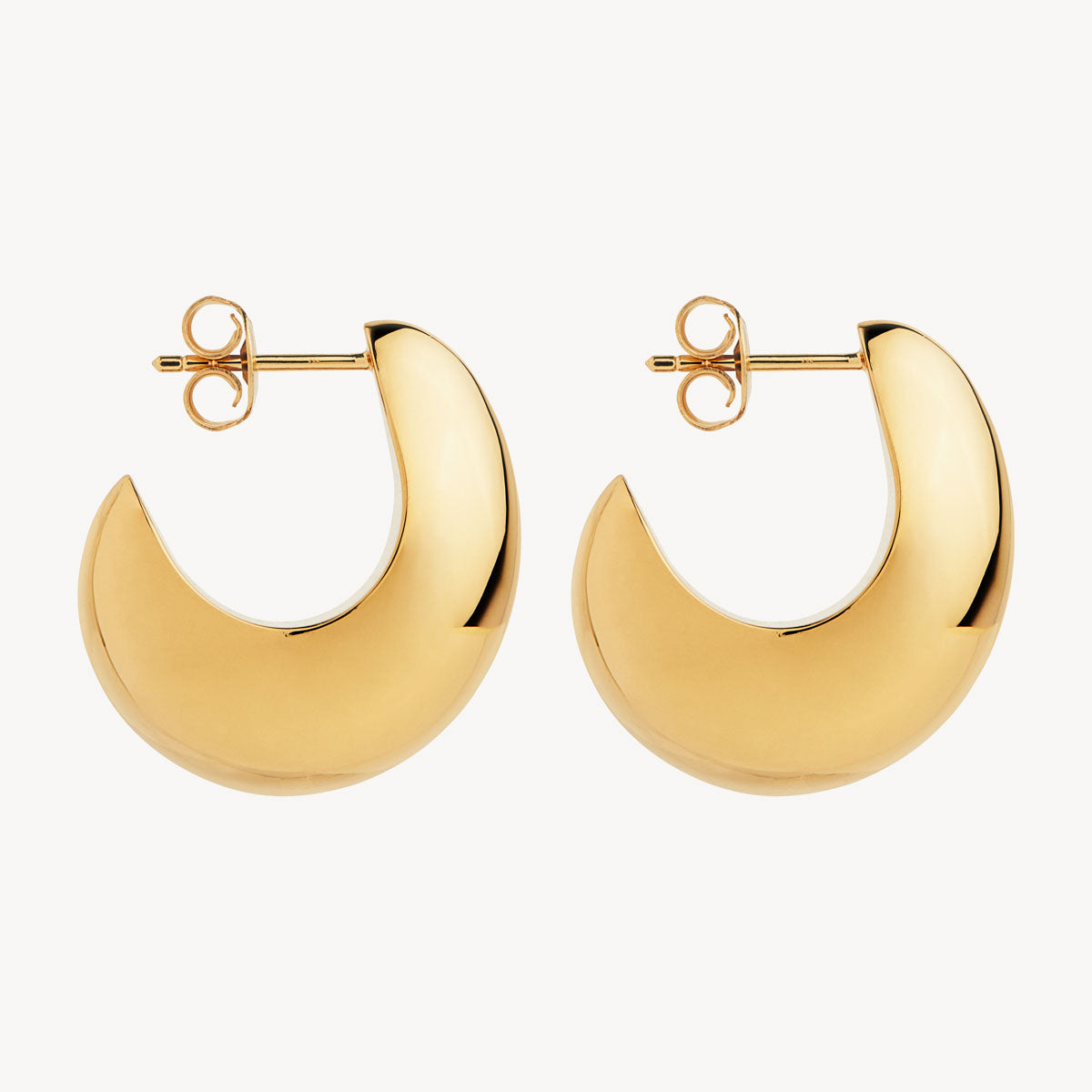 Najo Umbra Earrings - Yellow Gold