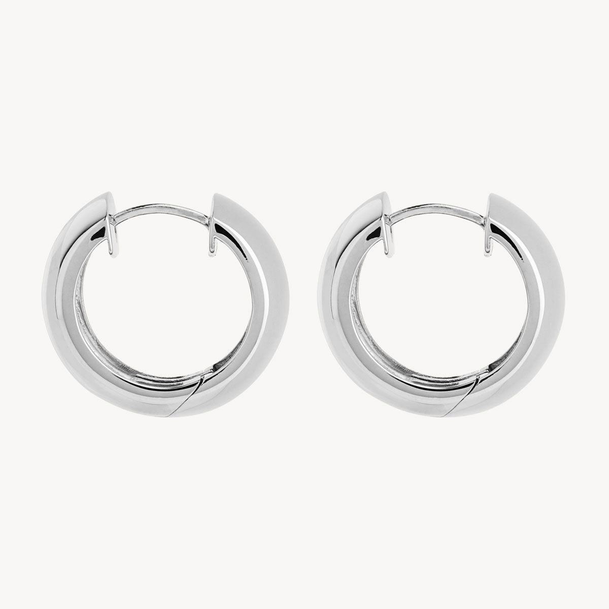 Najo Daynight Huggie Earrings - Sterling Silver
