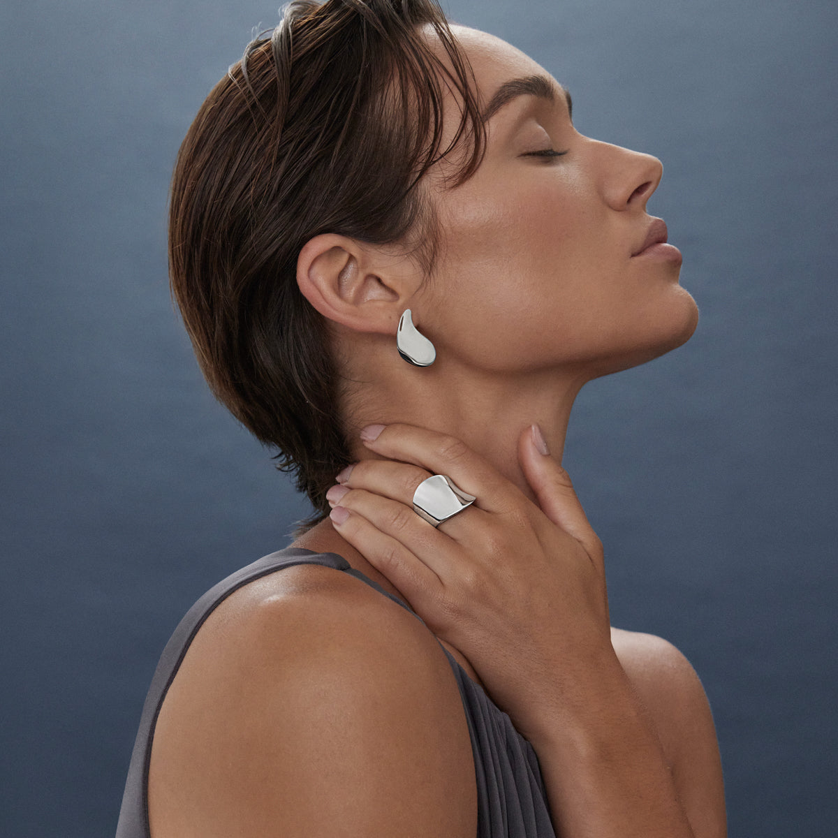 Najo Circadian Leaf Earrings