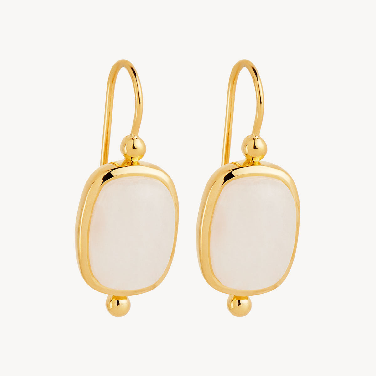 Najo Fleur Rainbow Moonstone Earrings