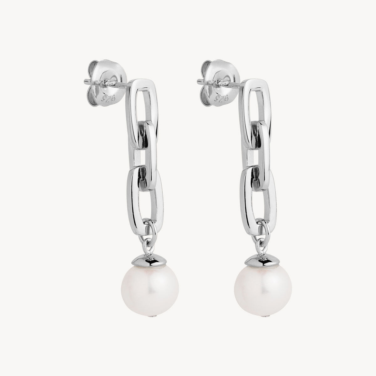 Najo Clair de Lune Earrings - Sterling Silver