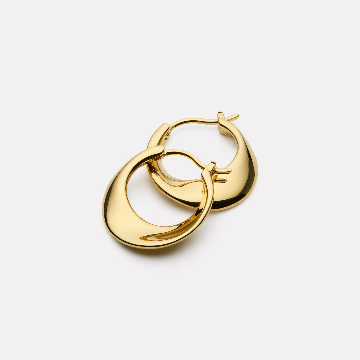 Najo Rise Earrings - Yellow Gold