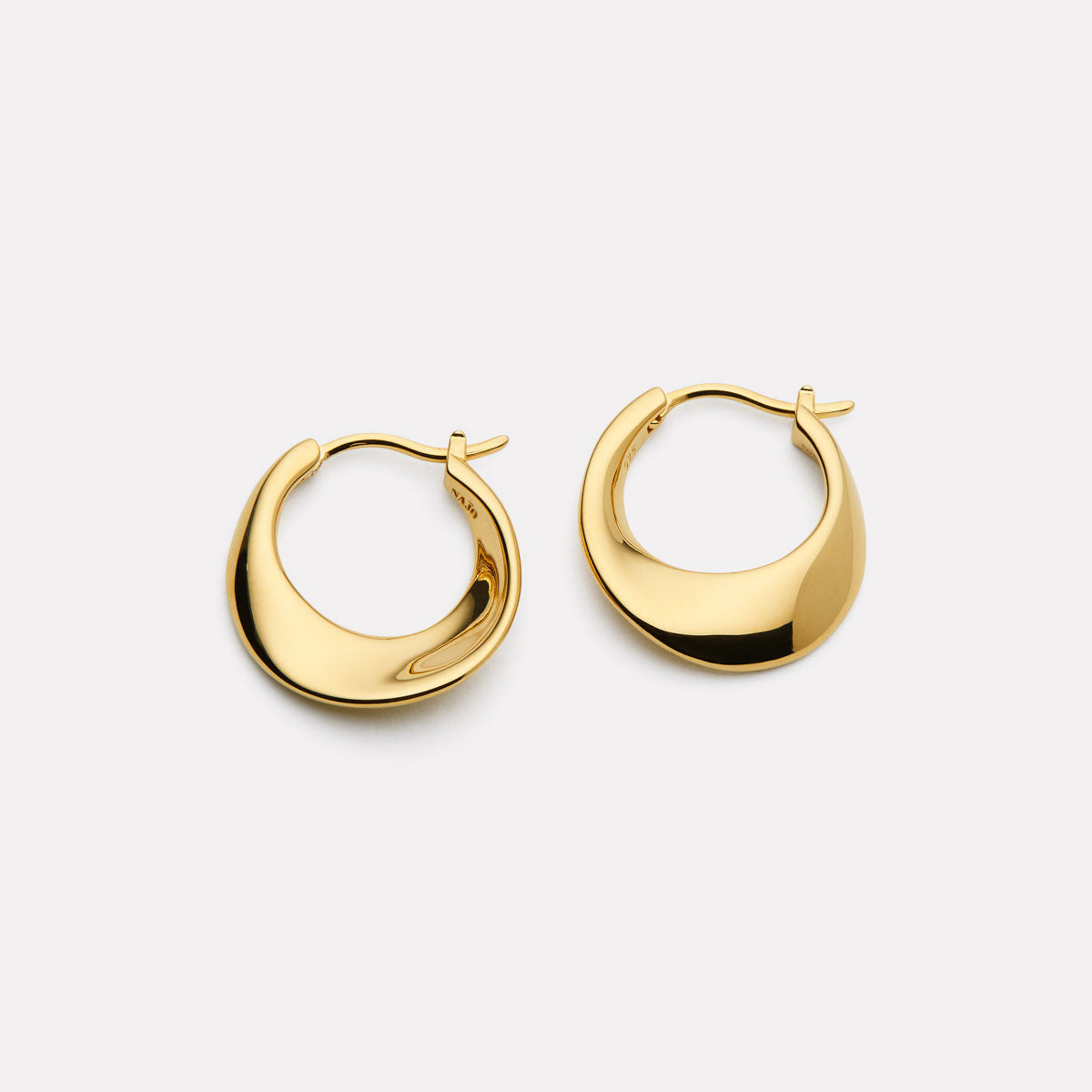 Najo Rise Earrings - Yellow Gold