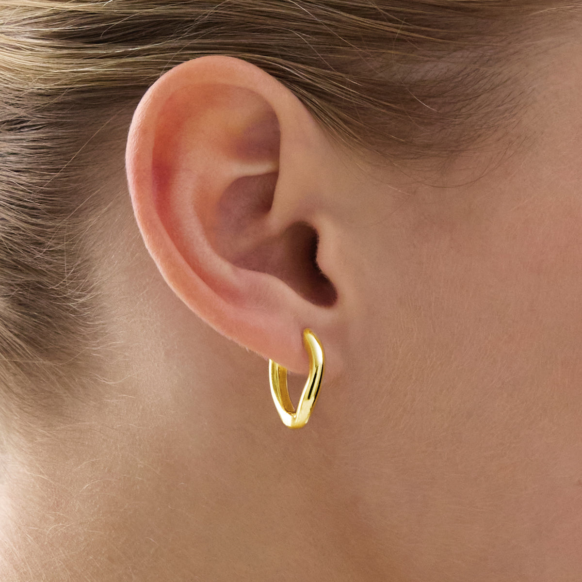 Najo Balm Earrings - Yellow Gold