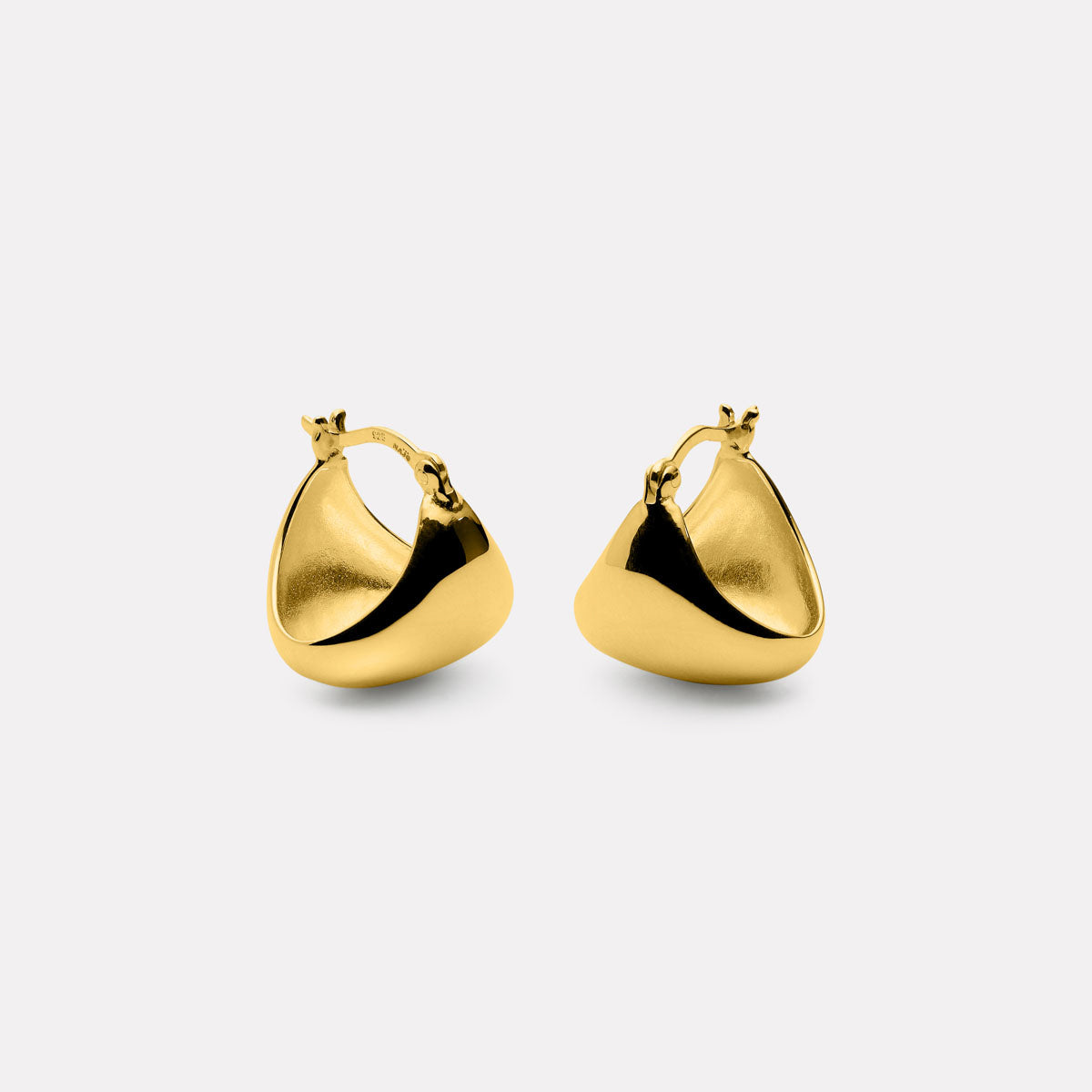 Najo Morning Echo Earrings - Yellow Gold