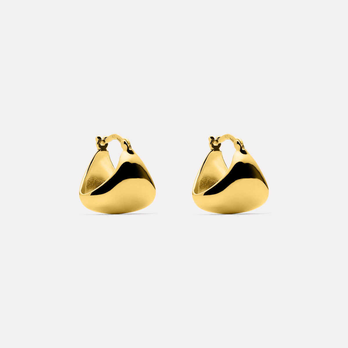 Najo Morning Echo Earrings - Yellow Gold