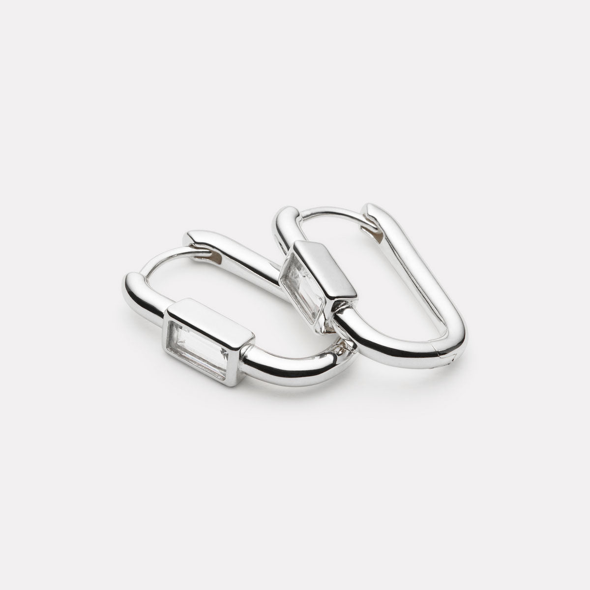 Najo Skye Cubic Zirconia Earrings - Sterling Silver