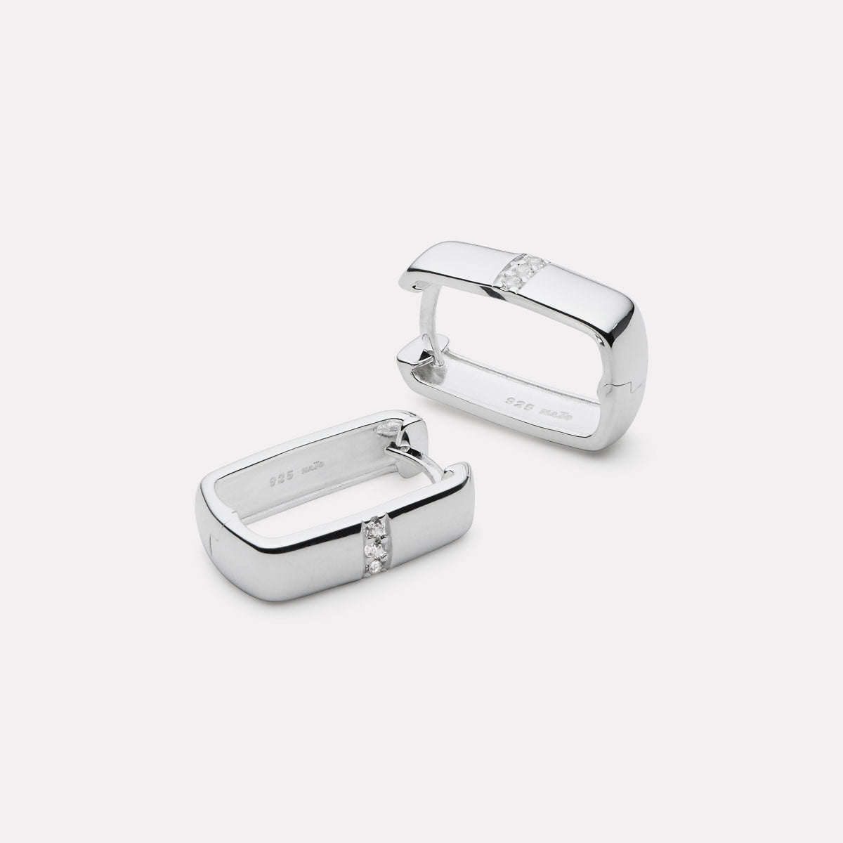 Najo Starlight Cubic Zirconia Earrings - Sterling Silver