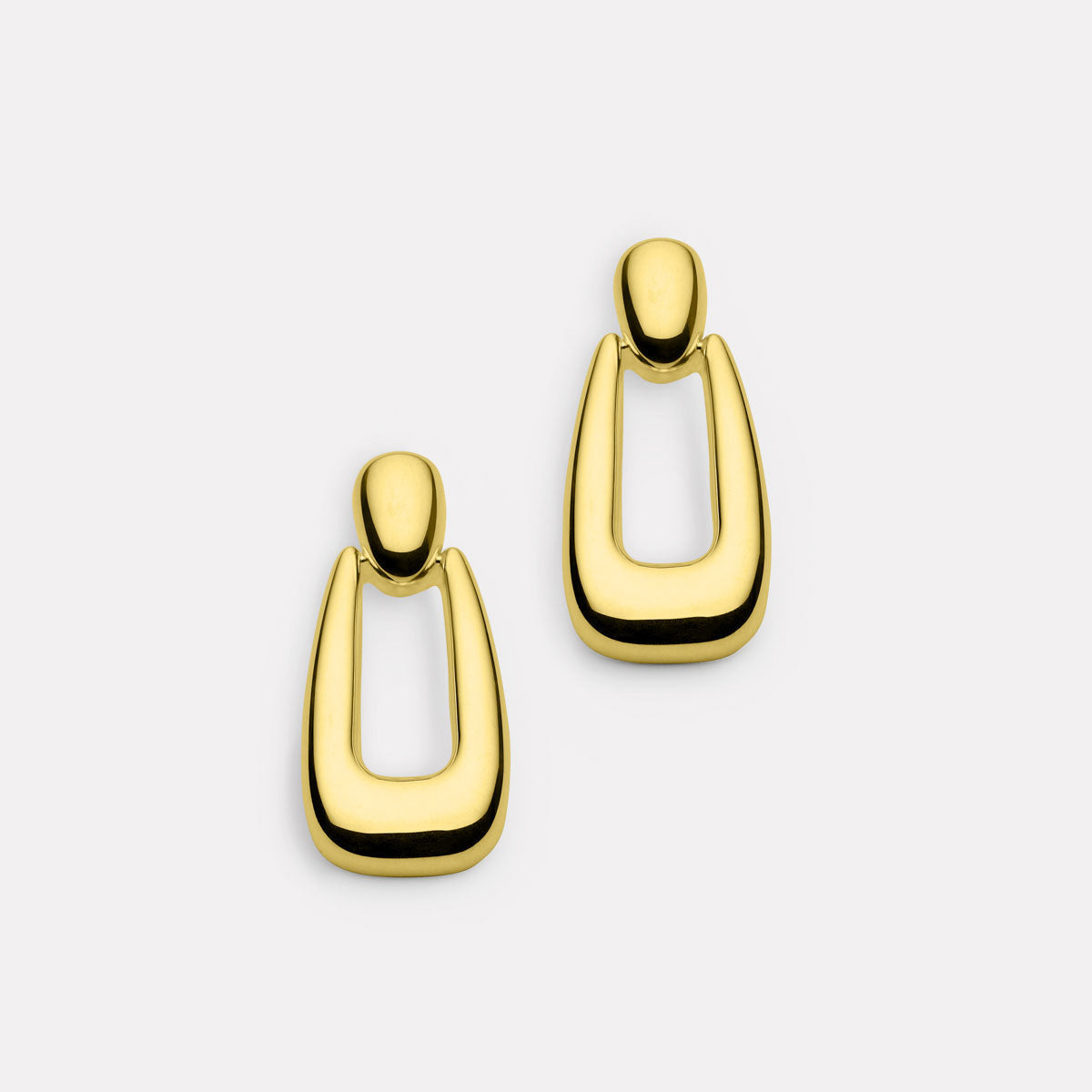 Najo Haze Earrings - Yellow Gold