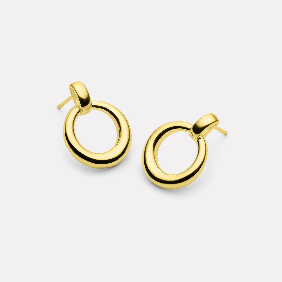 Najo Mist Earrings - Yellow Gold