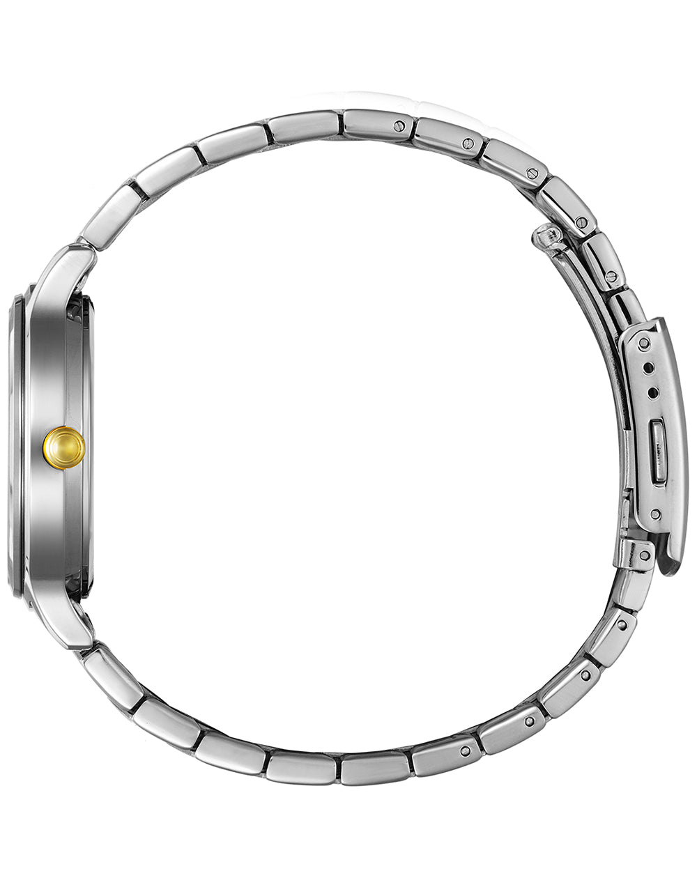 Citizen Women's Silver & Gold Watch - White Dial ED8184-51A