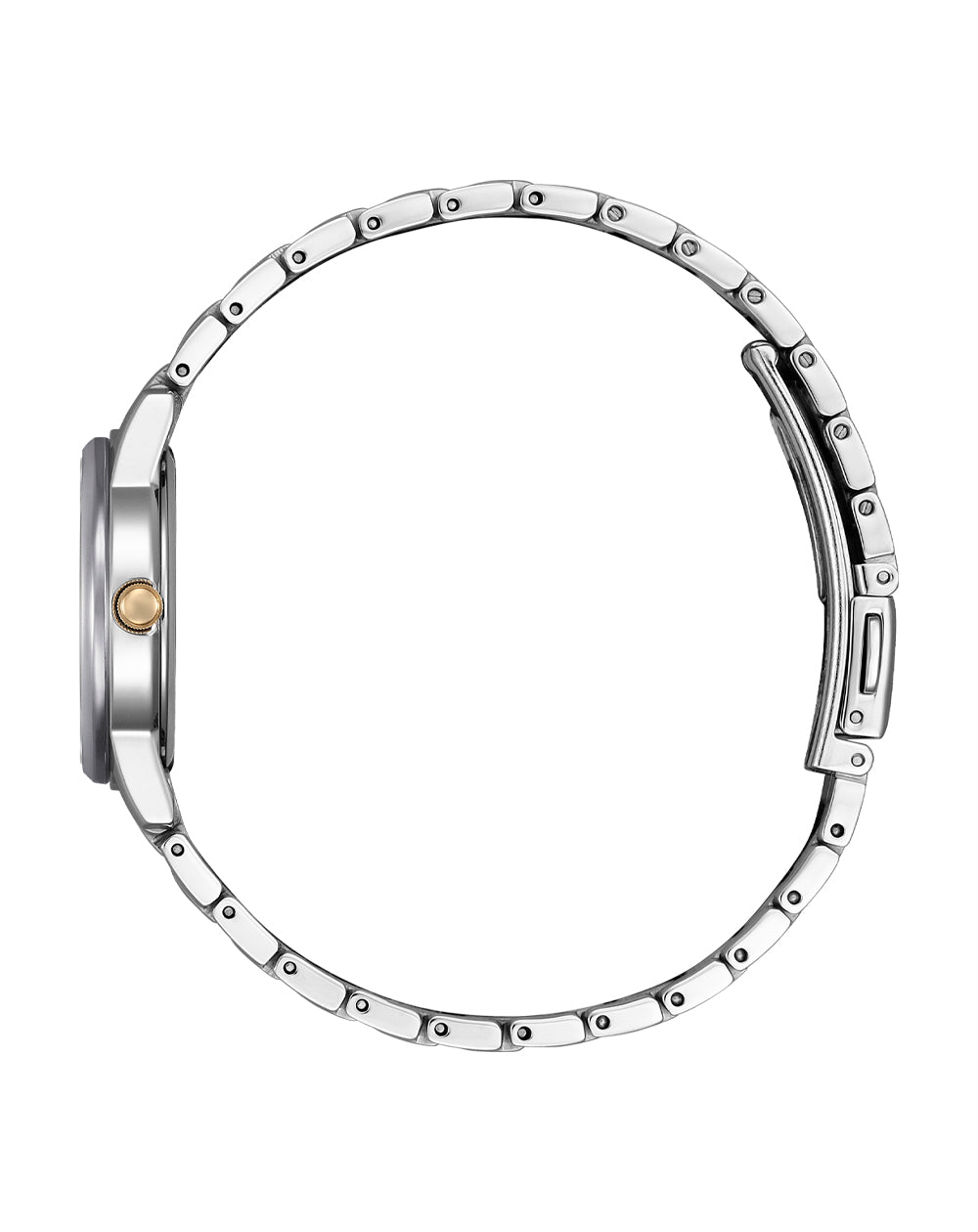 Citizen Black Dial Stainless Steel Band Ladies Watch EW2317-76E